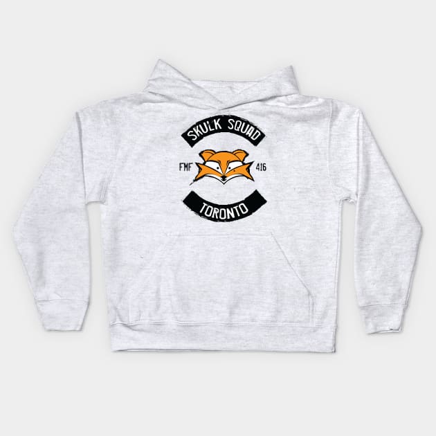 Skulk Squad (Light) Kids Hoodie by RadzInk